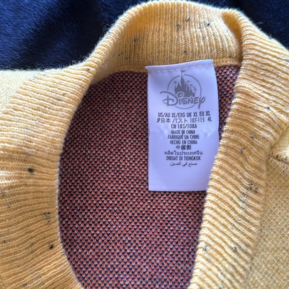 New Disney park yellow Mickey Mouse sweeter for adults - Picture 7 of 8